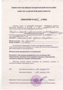 Лицензия